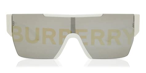 burberry sunglasses be 4291 3007/h white|Burberry BE 4291 3007/H White Plastic Rectangle .